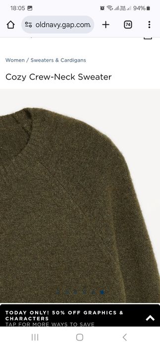 Светр Old navy, p. XL