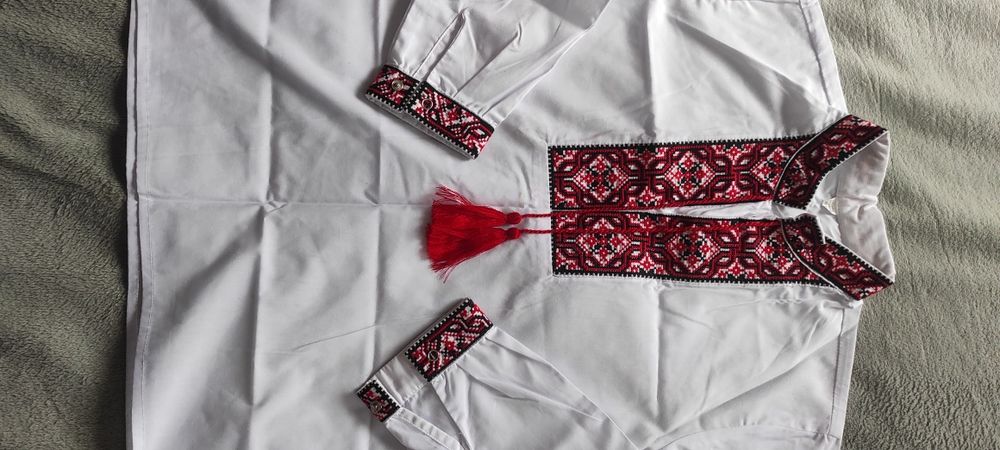 Вишиванка, вишита сорочка  для хлопчика 10 р.