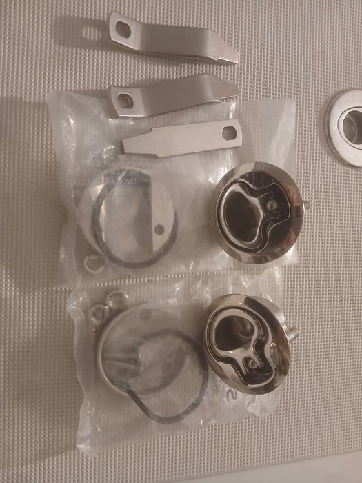 Zamki bakisty do łodzi 2 szt