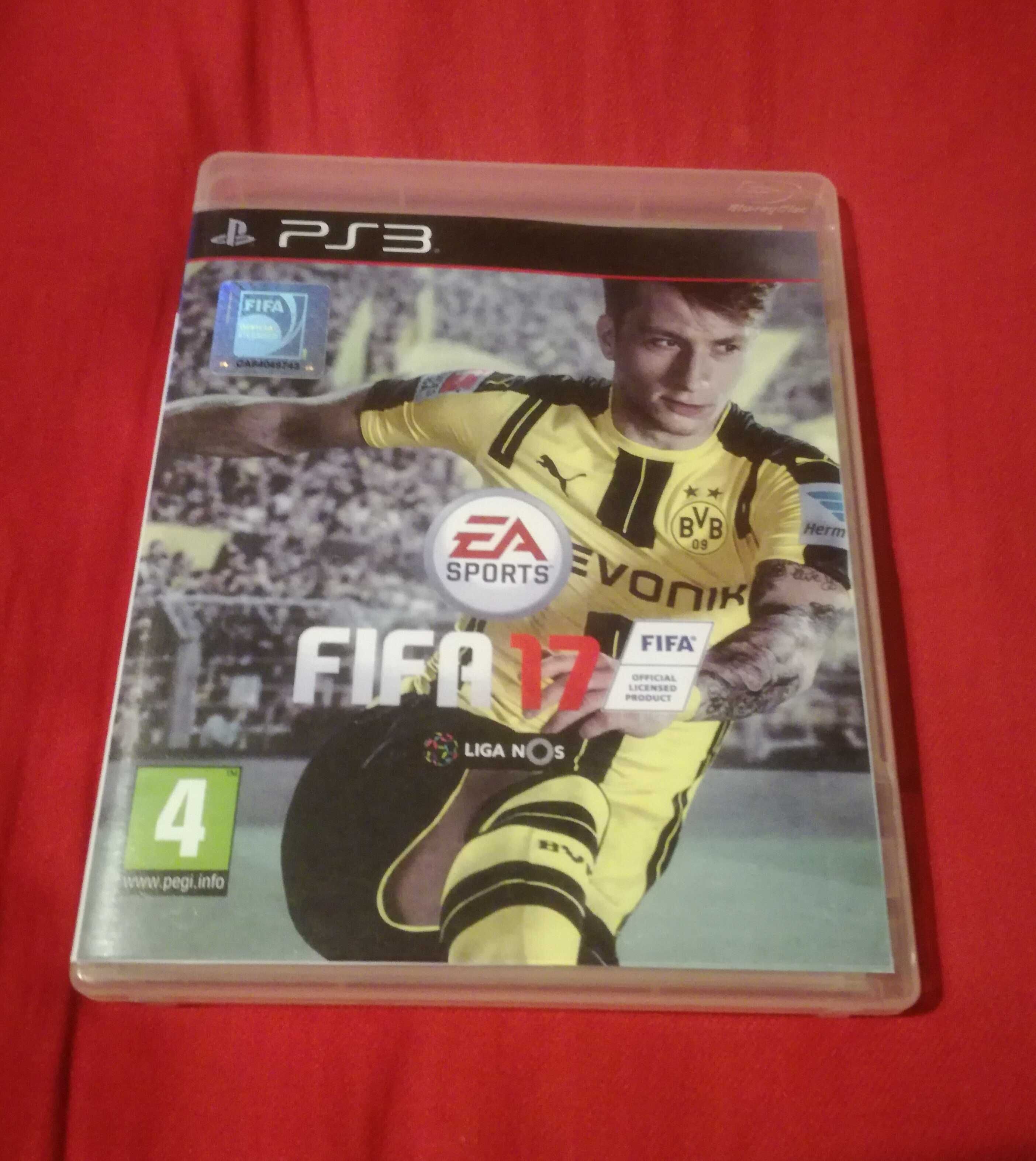 PlayStation 3 desbloqueada + comando + fifa 17