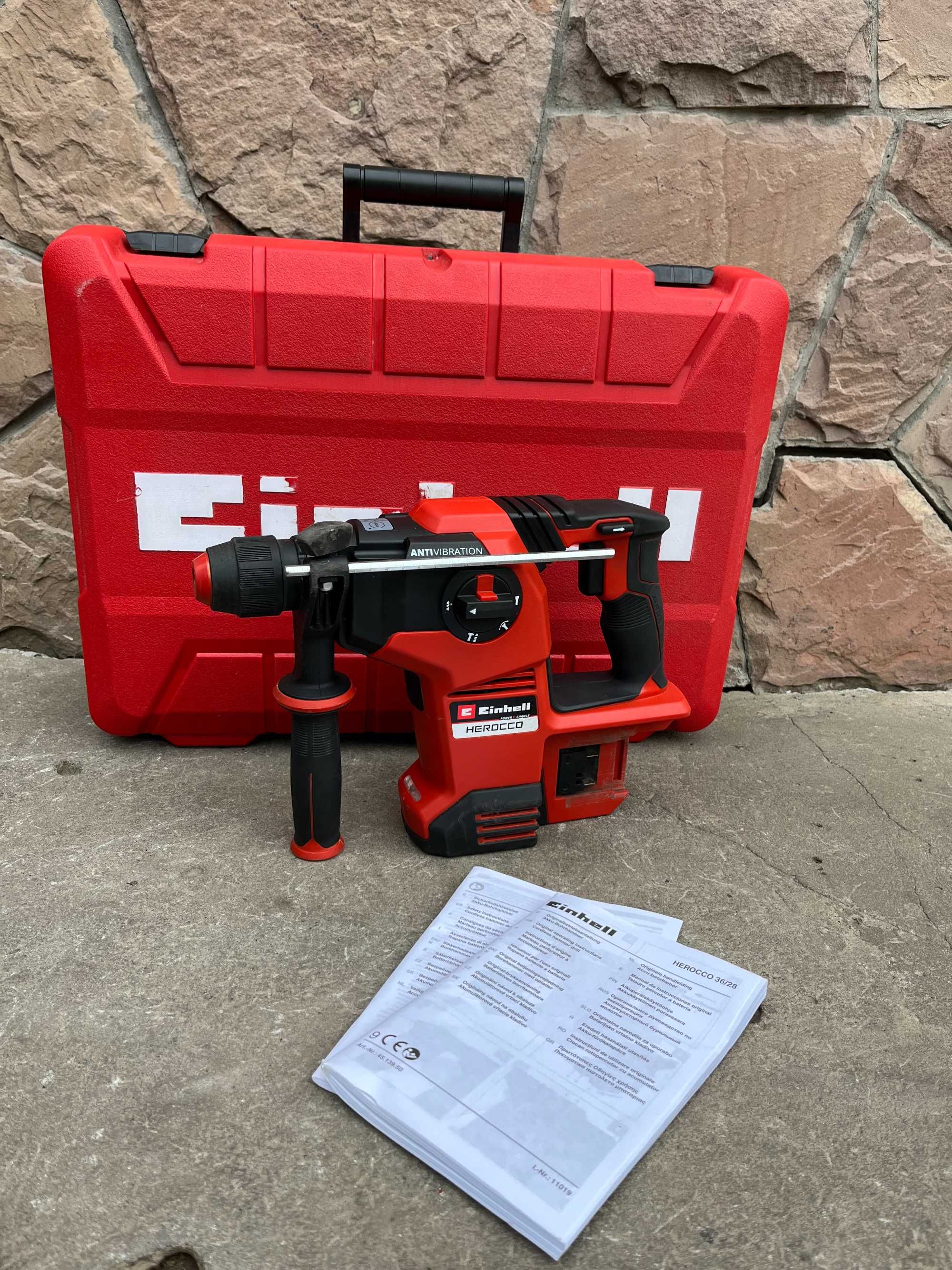 Einhell Акумуляторний перфоратор HEROCCO 36/28 Power (без АКБ) +кейс