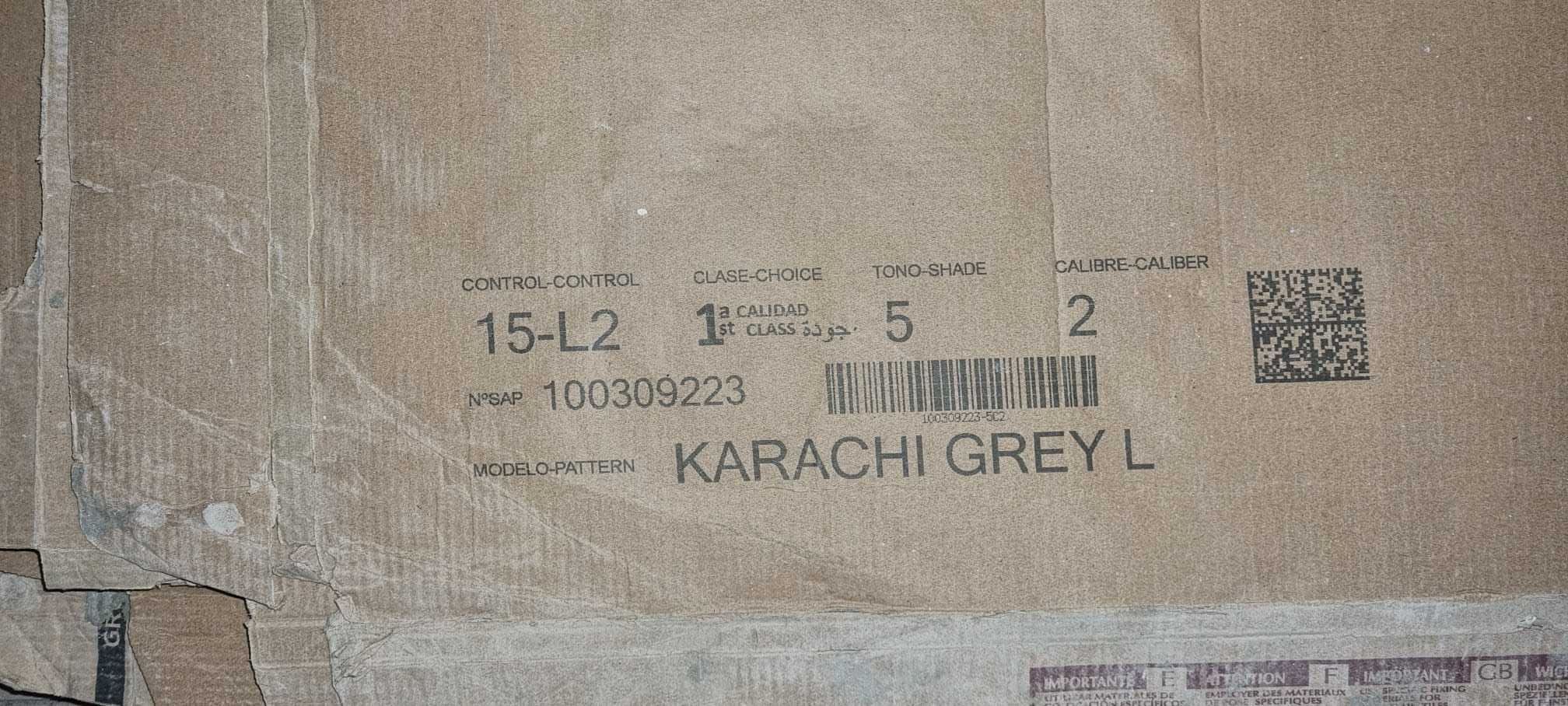 Płytki łazienkowe Karachi Grey L