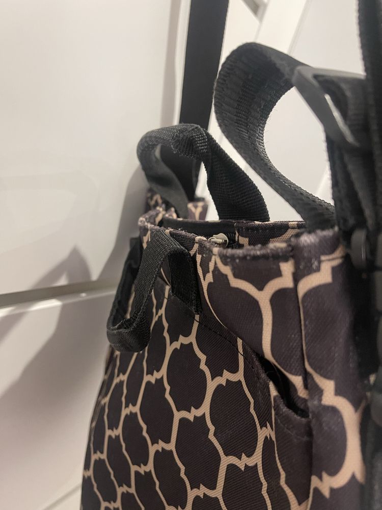 Torba do wózka Skip Hop Duo Signature Onyx z matą do przewijania
