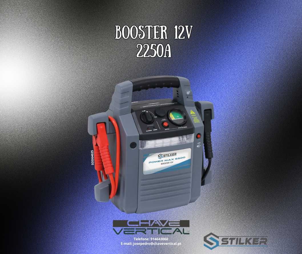 Booster 12 V 2250A STILKER    JR19