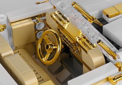 Klocki auto samochód Pojazd Retro K500 868el.