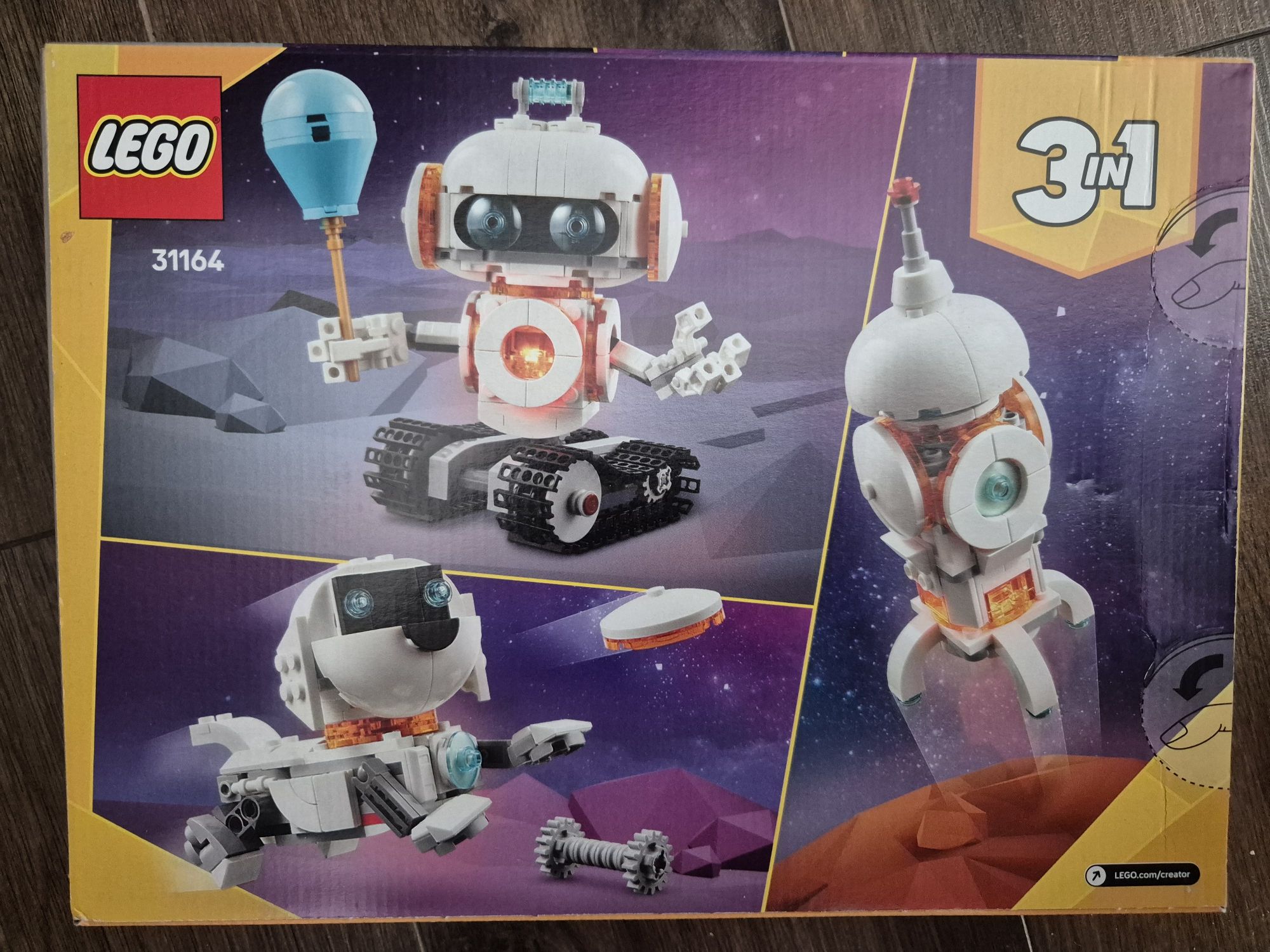Lego kreator robot 3 w 1