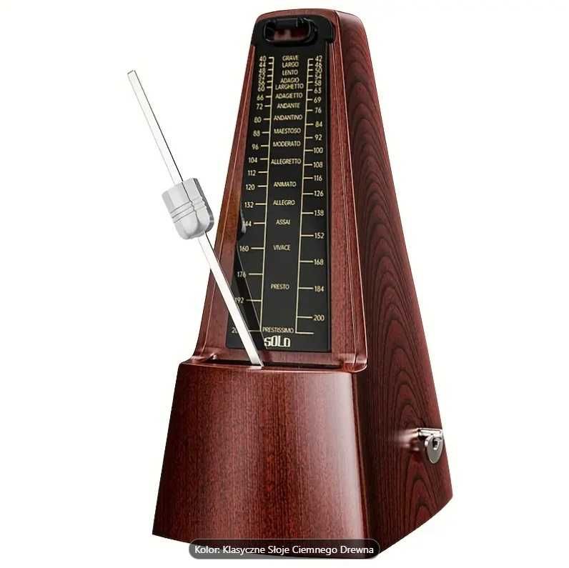 Metronom mechaniczny elegancki