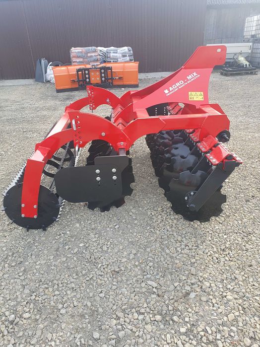 brona talerzowa kompaktowa agregat talerzowy nowy z wałem talerzówka