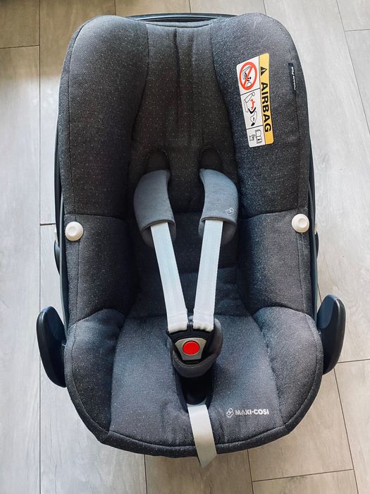 Fotelik Maxi Cosi Pebble Plus 0-13 + wkładka noworodkowa