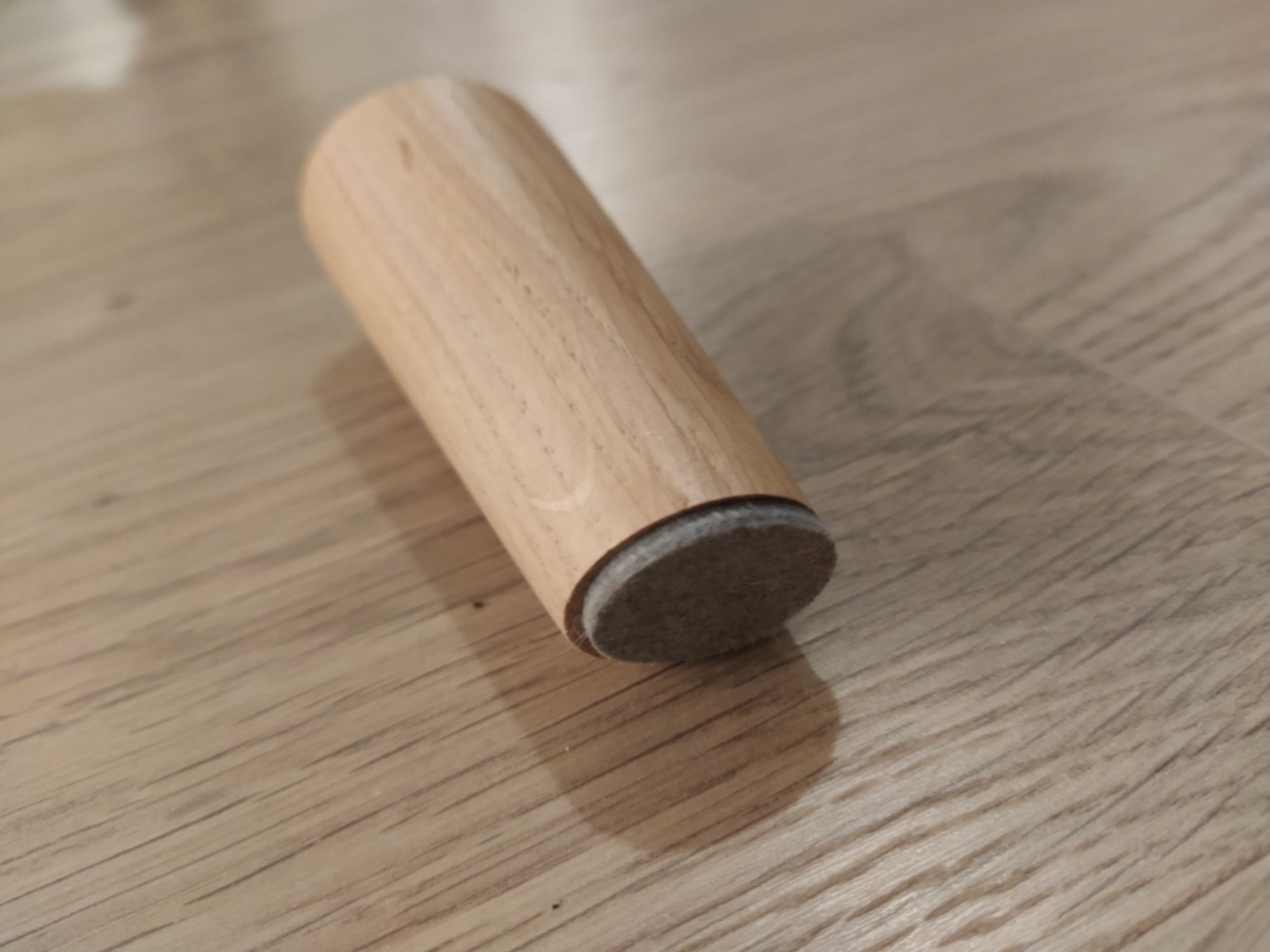 Nóżki drewniane pochyłe 10cm NOWE zapakowane - 2szt