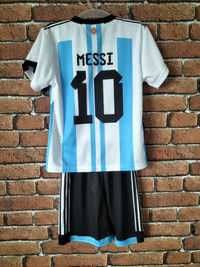 Strój piłkarski dziecięcy Argentyna Messi rozm. 128
