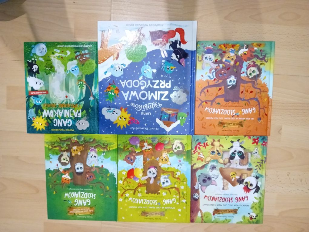 Książeczki Gank Słodziak,Fajniaków
