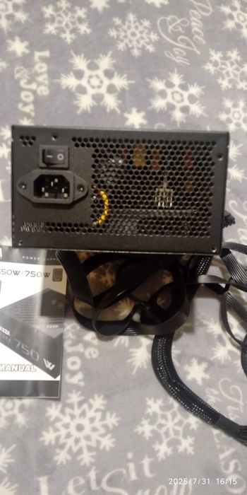 Блок питания 650w, на гарантии.