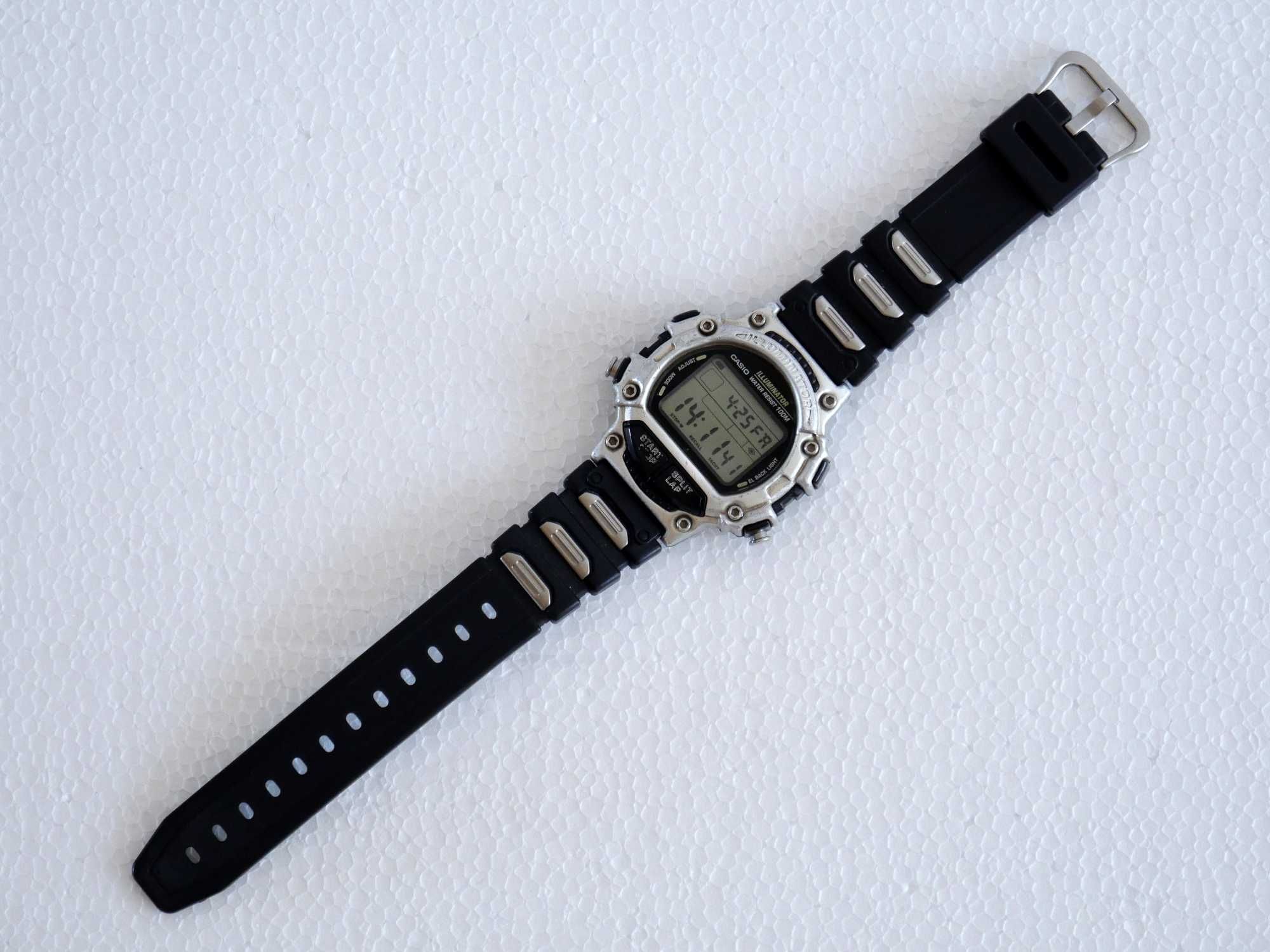 Casio Illuminator 1264 W-782 Relógio Raro Vintage de 1995