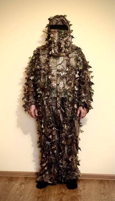 Новый маскировочный костюм Chille Suit Realtree Pro-Series 3D Листья