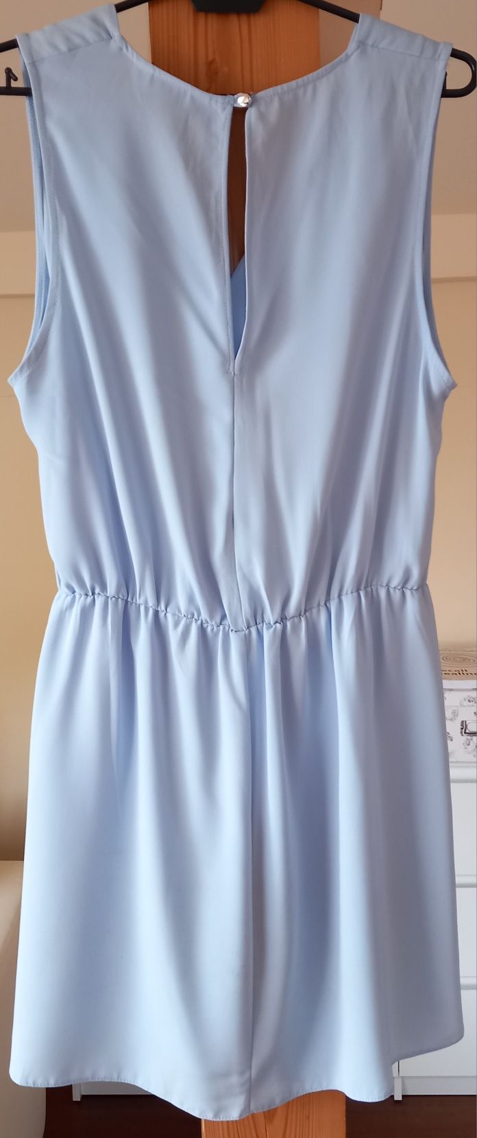 Elegancka niebieska sukienka roz.42/XL