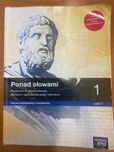 Ponad słowami klasa 1 część 1