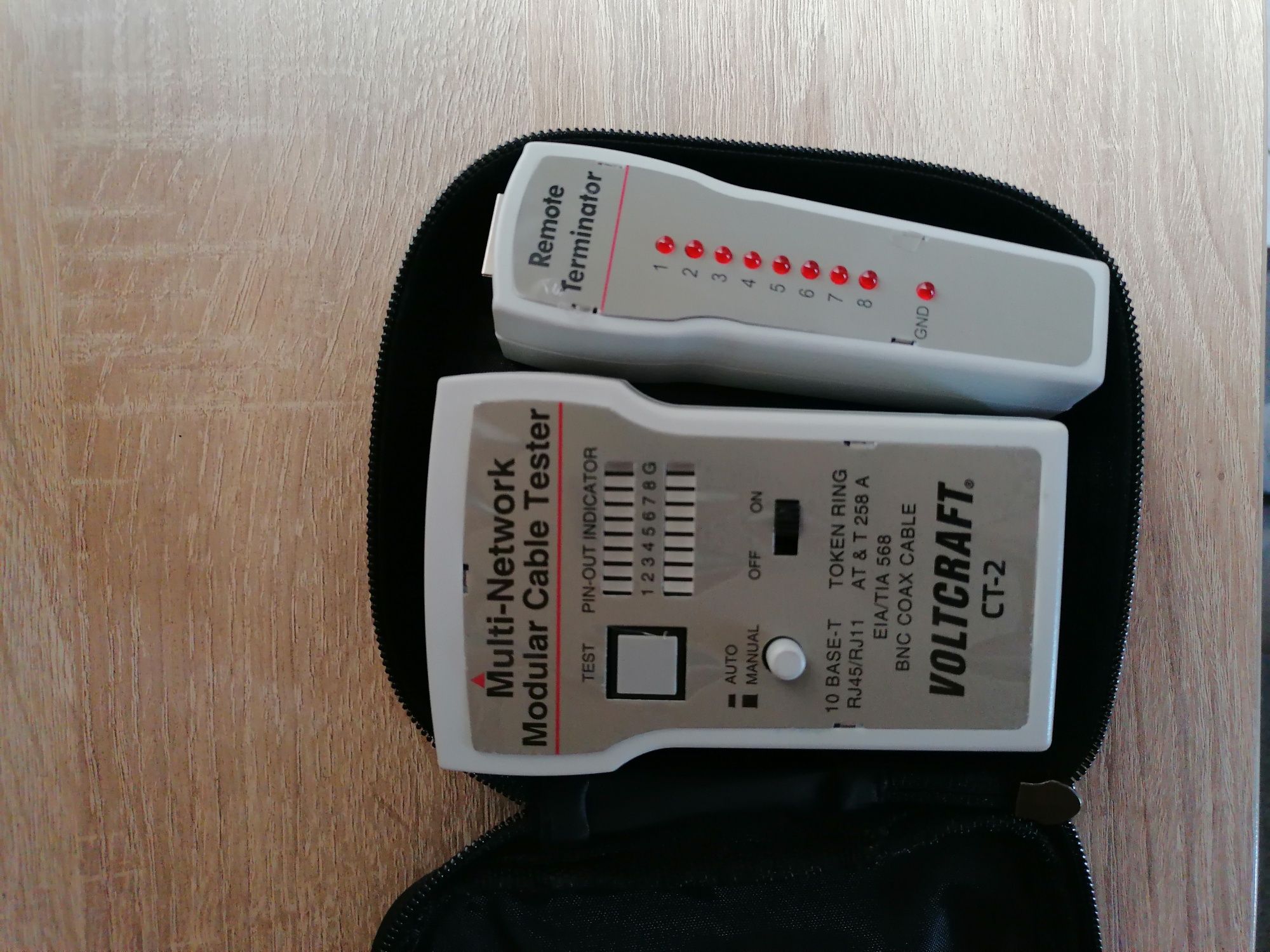 Tester kabli voltcraft ct-2