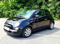 Fiat 500 Fiat 500 1.2 8V Sport z końca 2008 czarna perła z klimatronik