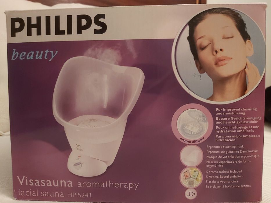 Sauna Facial - Aromaterapia Marca philips