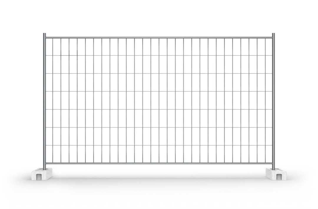 Ogrodzenia Budowlane Ogrodzenie Tymczasowe KOMPLET: Panel Stopa Obejma