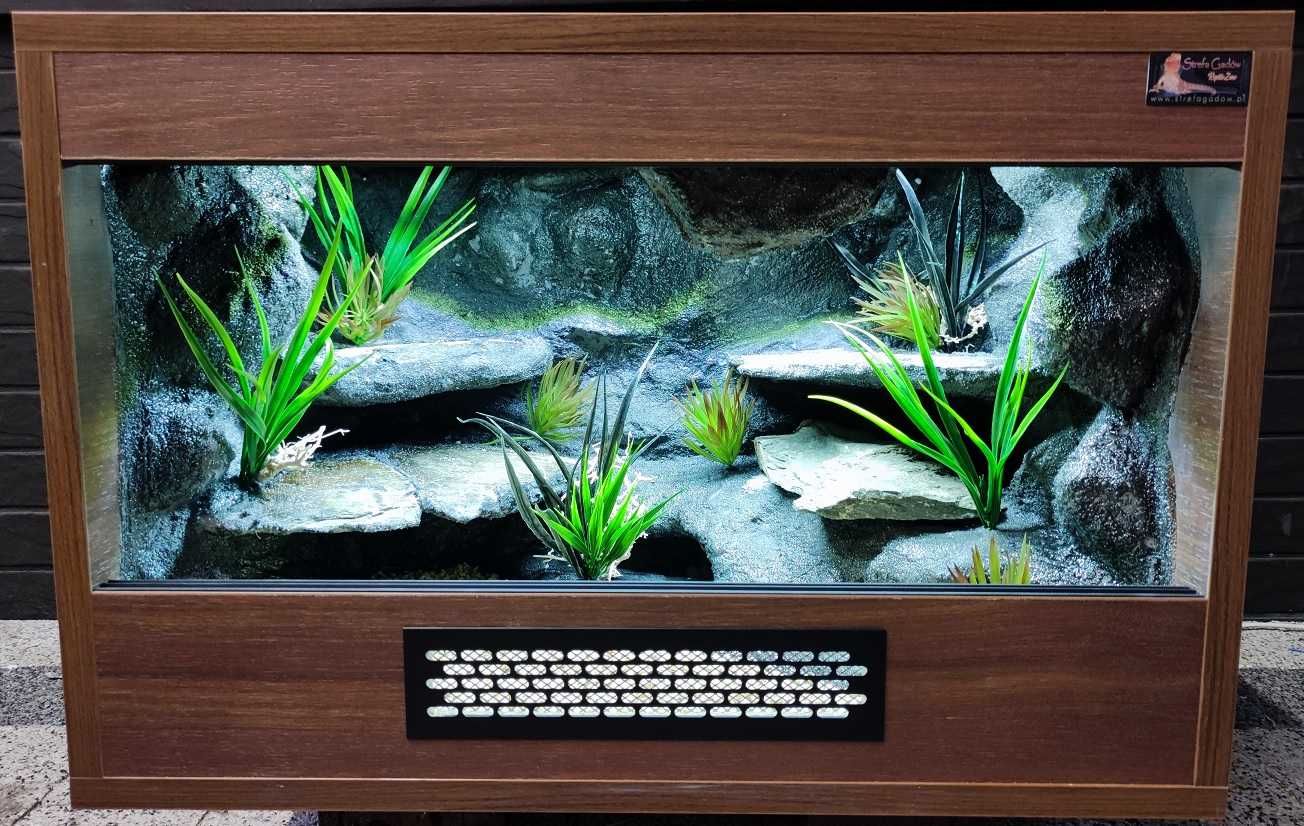 Terrarium pustynne nr526 60/40/40 dla gekona lamparciego NA ZAMÓWIENIE