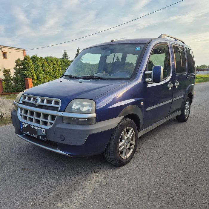 Fiat Doblo Fiat Doblo 1.6 16v Malibu.Kamper.148tys.km.Klima.220v.Elektryka.Sprawn