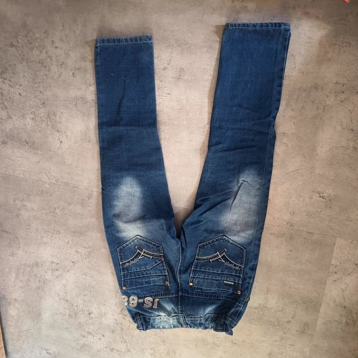 Spodnie jeans 140