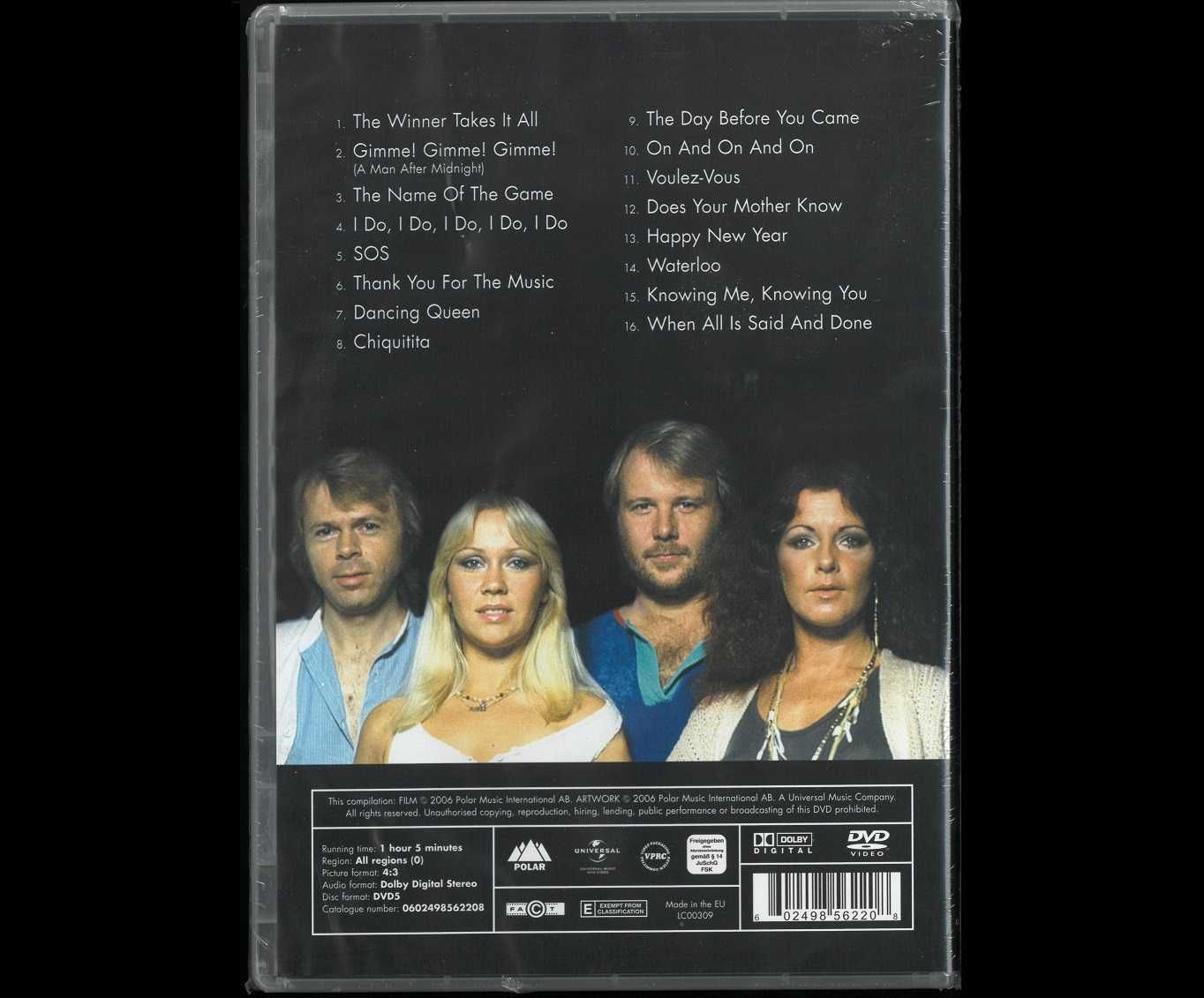 ABBA - "16 Hits". Pyta DVD. Nowa