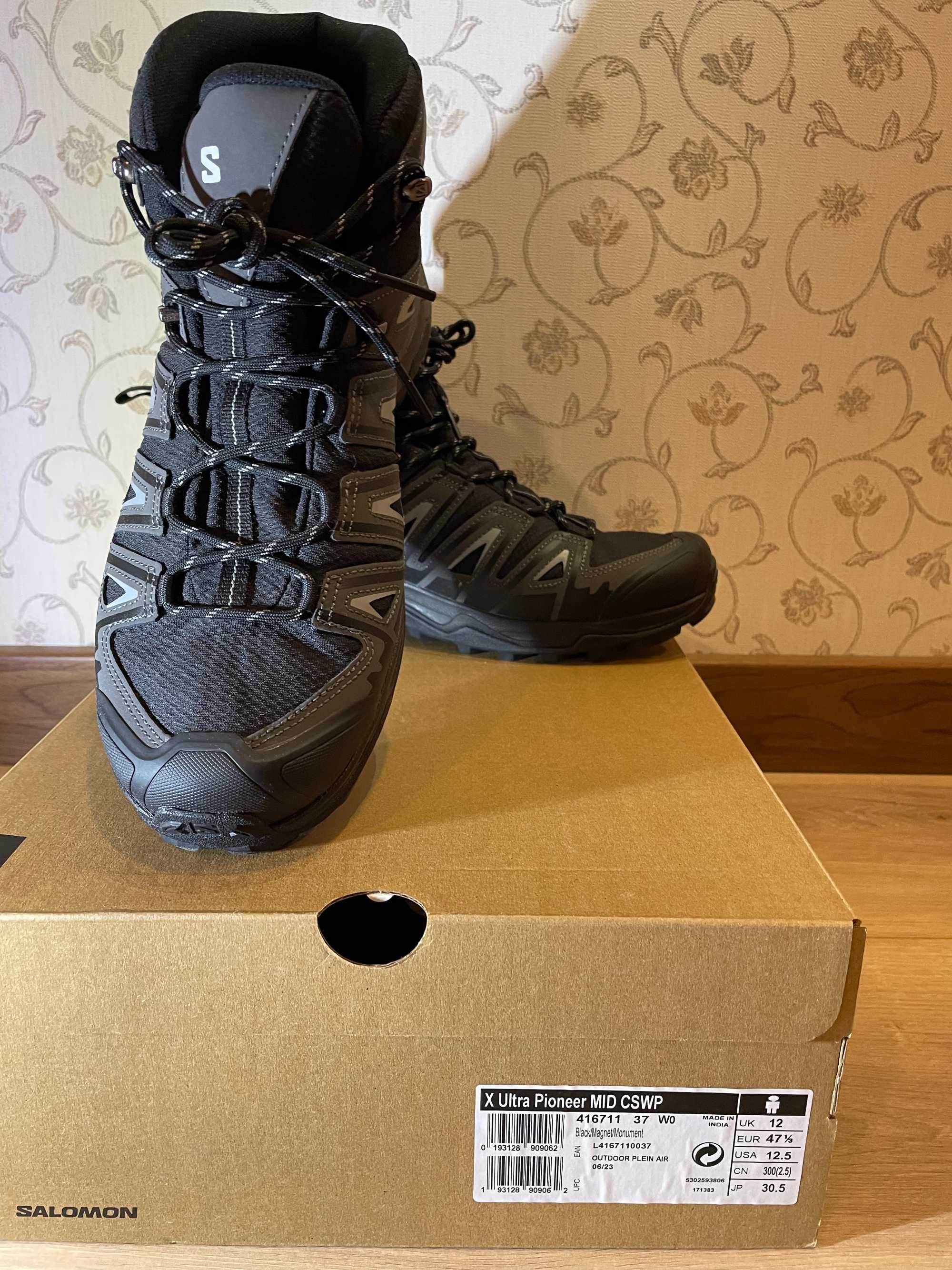 кросівки Salomon X Ultra Pioneer MID оригінал 46(USA 11,5)-29,5см-нові