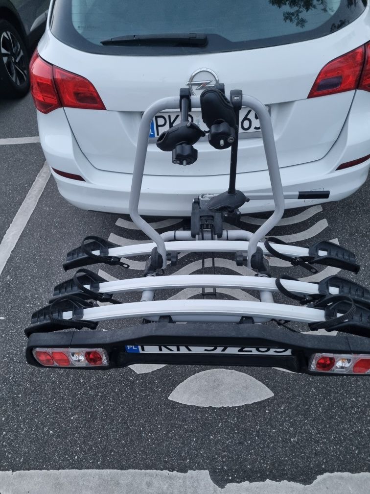 Bagażnik -platforma na hak -3 rowery.