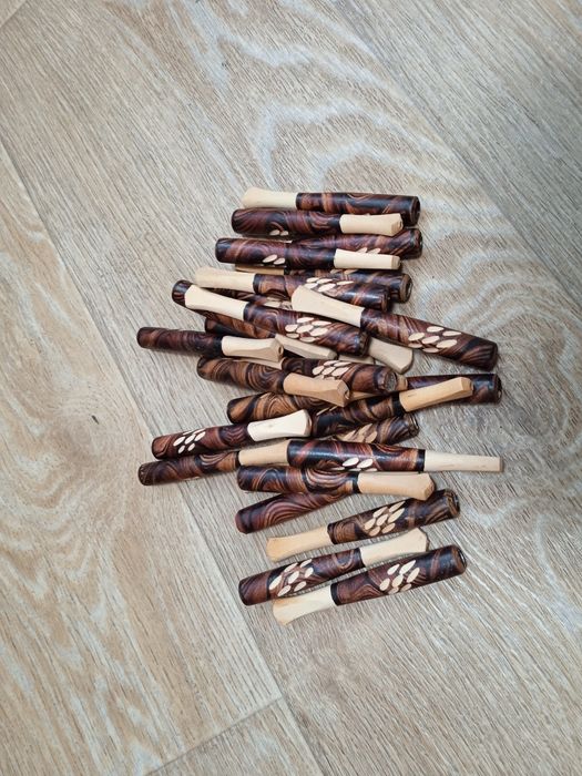 Мундштук дерево, резьба, обжиг