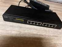 Switch Netgear POE Gigabit 8 port GS1900-8HP
