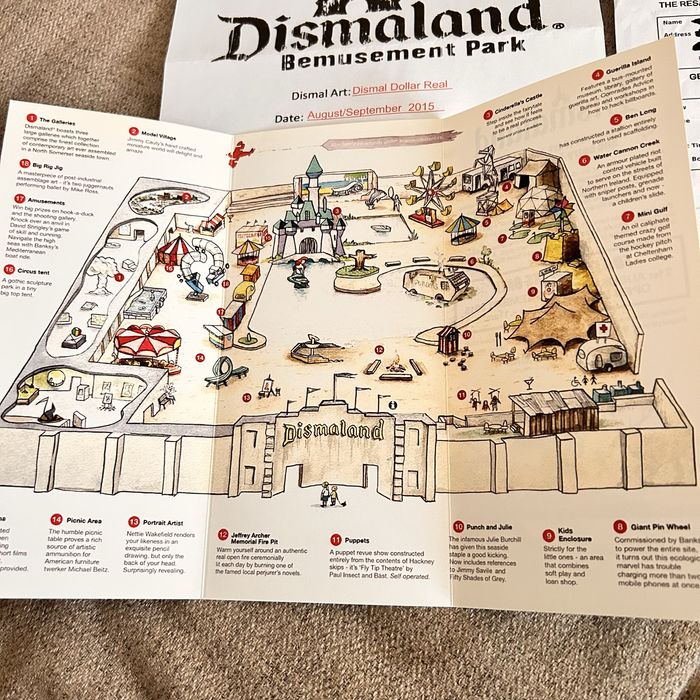 Five Pounds Banksy Dismaland