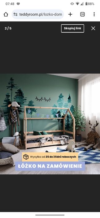 Sprzedam łozko domek (jakość Premium) pod materac 160 × 80