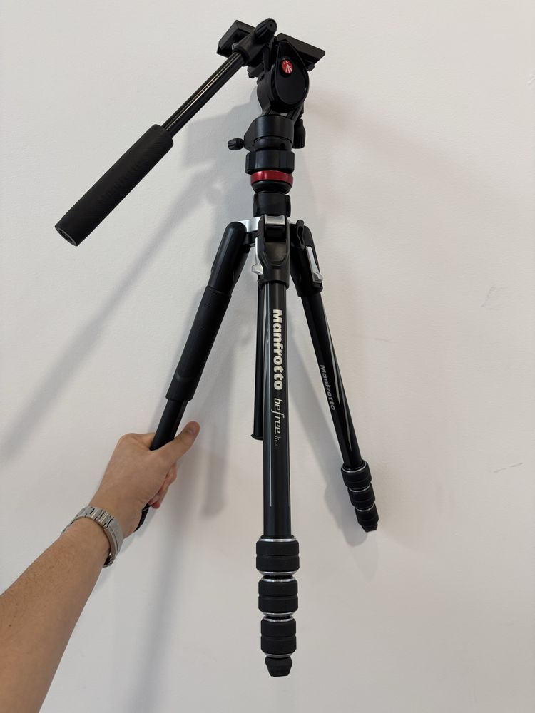 Tripé Manfrotto Befree Aluminium Tripod MVKBFRT-LIVE
