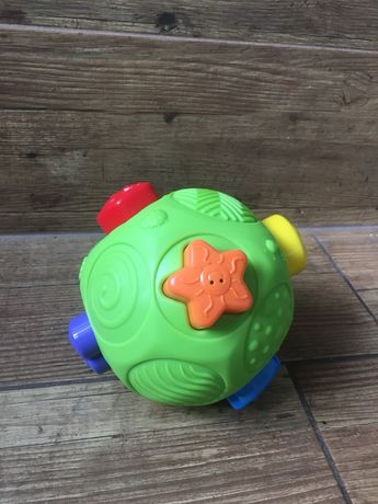 Piłka z kształtami do wkładania zabawka Fisher Price sorter