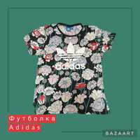 Футболка adidas, футболка з квітами