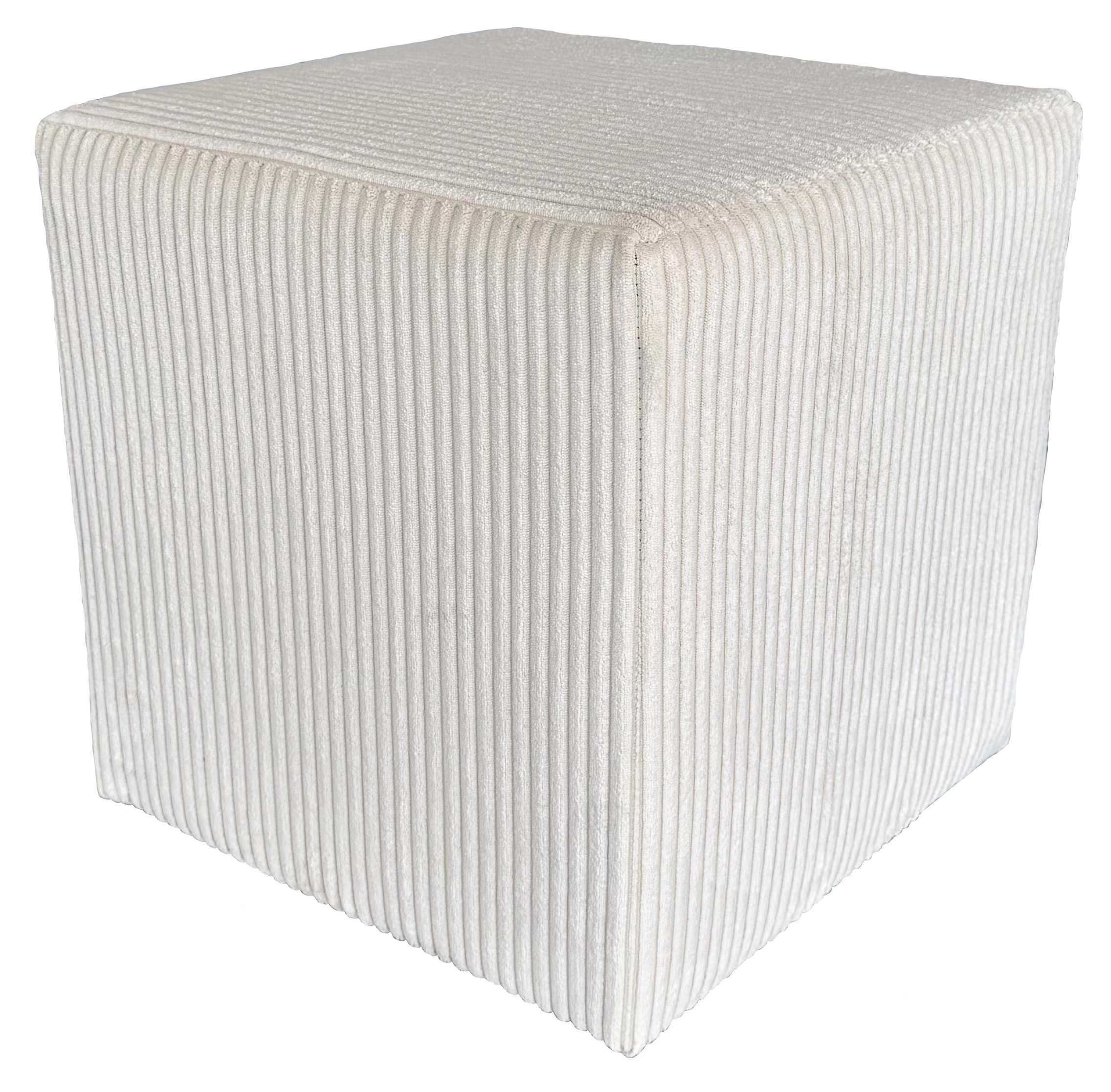Pufa kwadratowa 40x40x40  velur sztruks