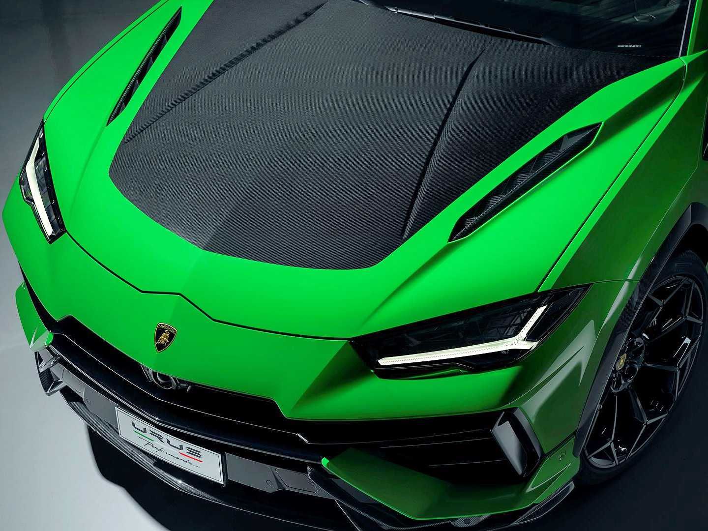 Lamborghini URUS S, Performante [23+] grill wlot do maski maska CARBON