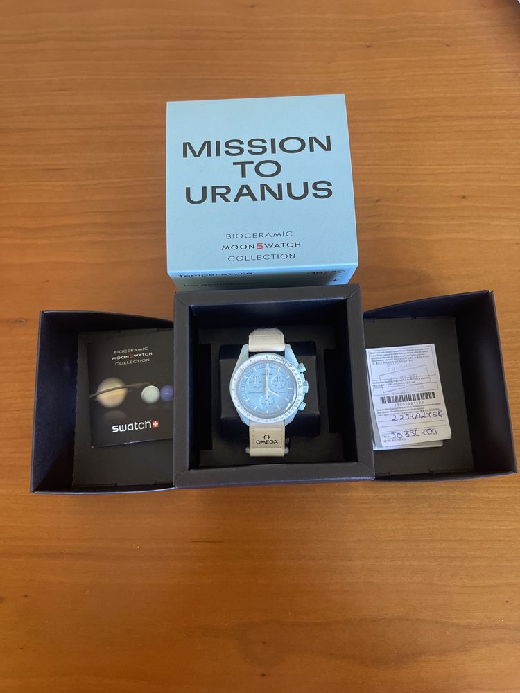 Relogio Swatch omega mission to URANUS