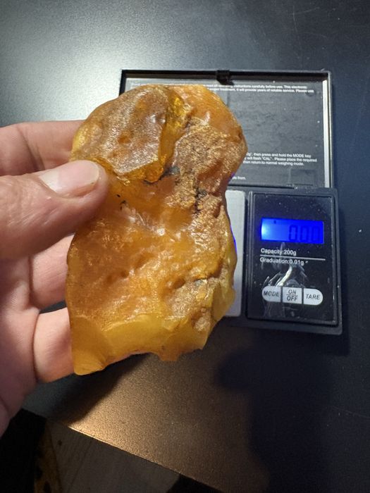 Bursztyn Baltycki oczyszczony i naladowany intencja milosci