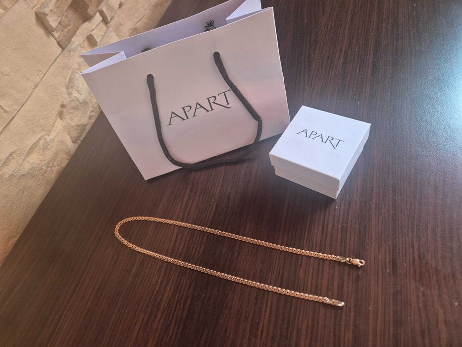 Złoty łańcuszek mona lisa 585