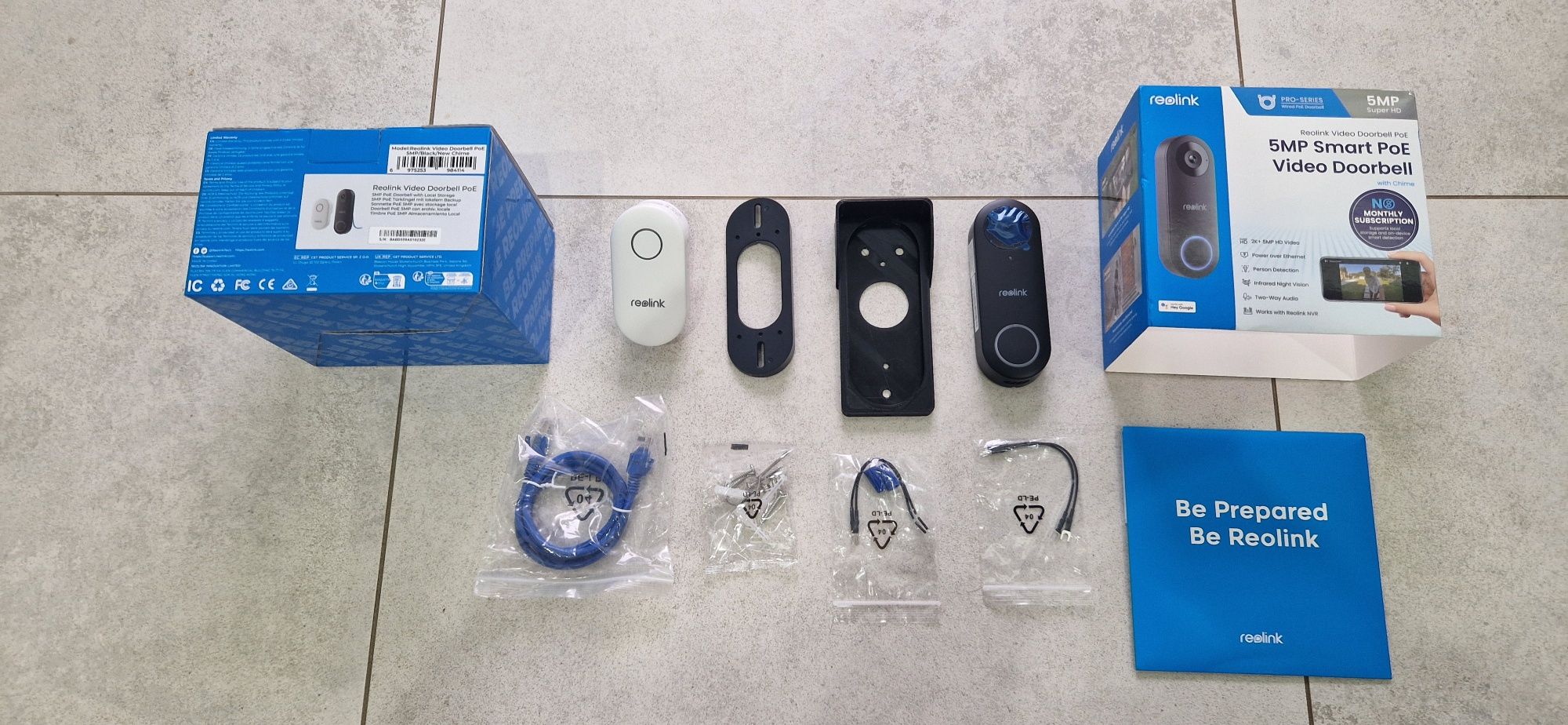 Dwukierunkowy Wideodomofon Reolink 5MP PoE Smart Home Wykrywanie osób