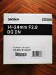 Sigma Art 14-24mm f/2.8 DG DN ART Sony E-mount – stan idealny