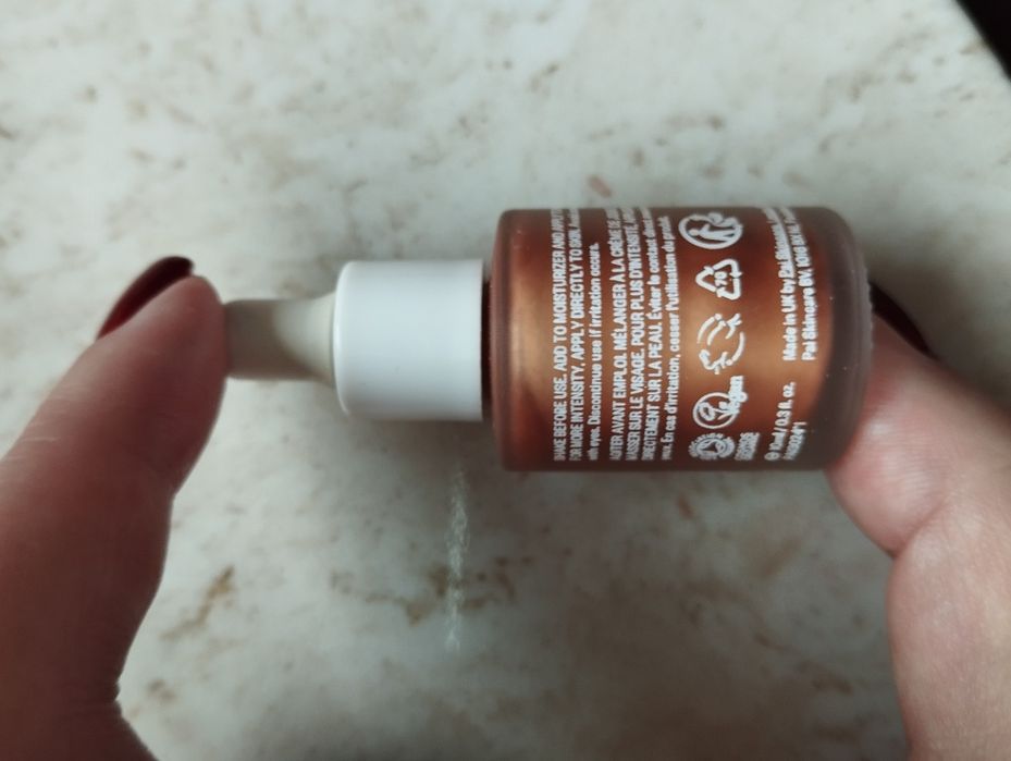 Krople brązujące roswietlacz pai