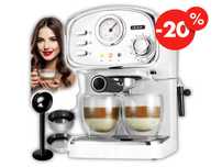 Ekspres Do Kawy Ciśnieniowy Kolbowy Yoer 1100W + Spieniacz Mleka -20%