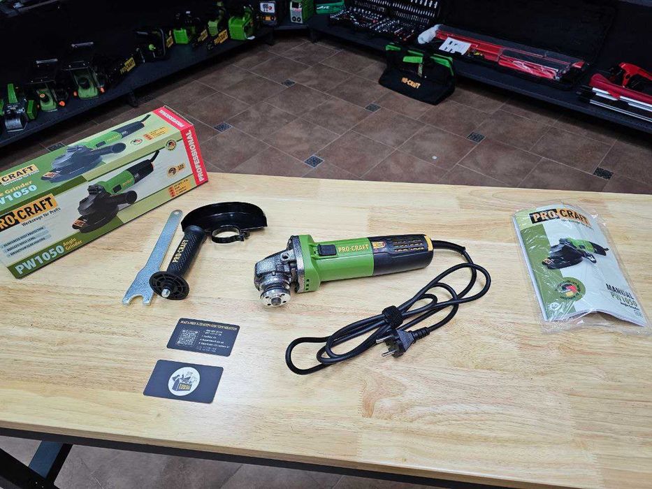Болгарка ProCraft Professional 125 диск Гарантия 36мес