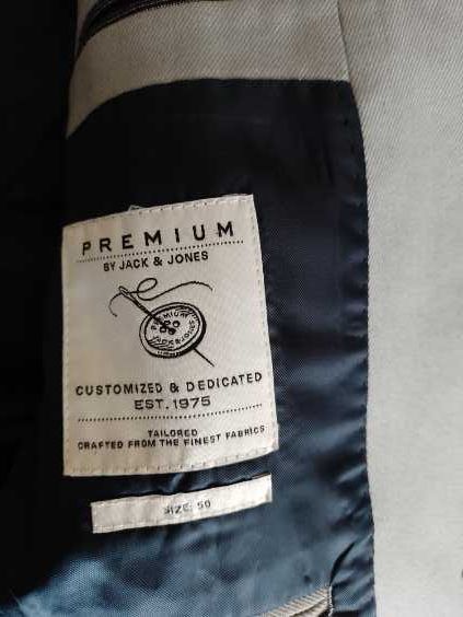 marynarka męska premium,młodzieżowa Jack Jons r.50, stan bdb
