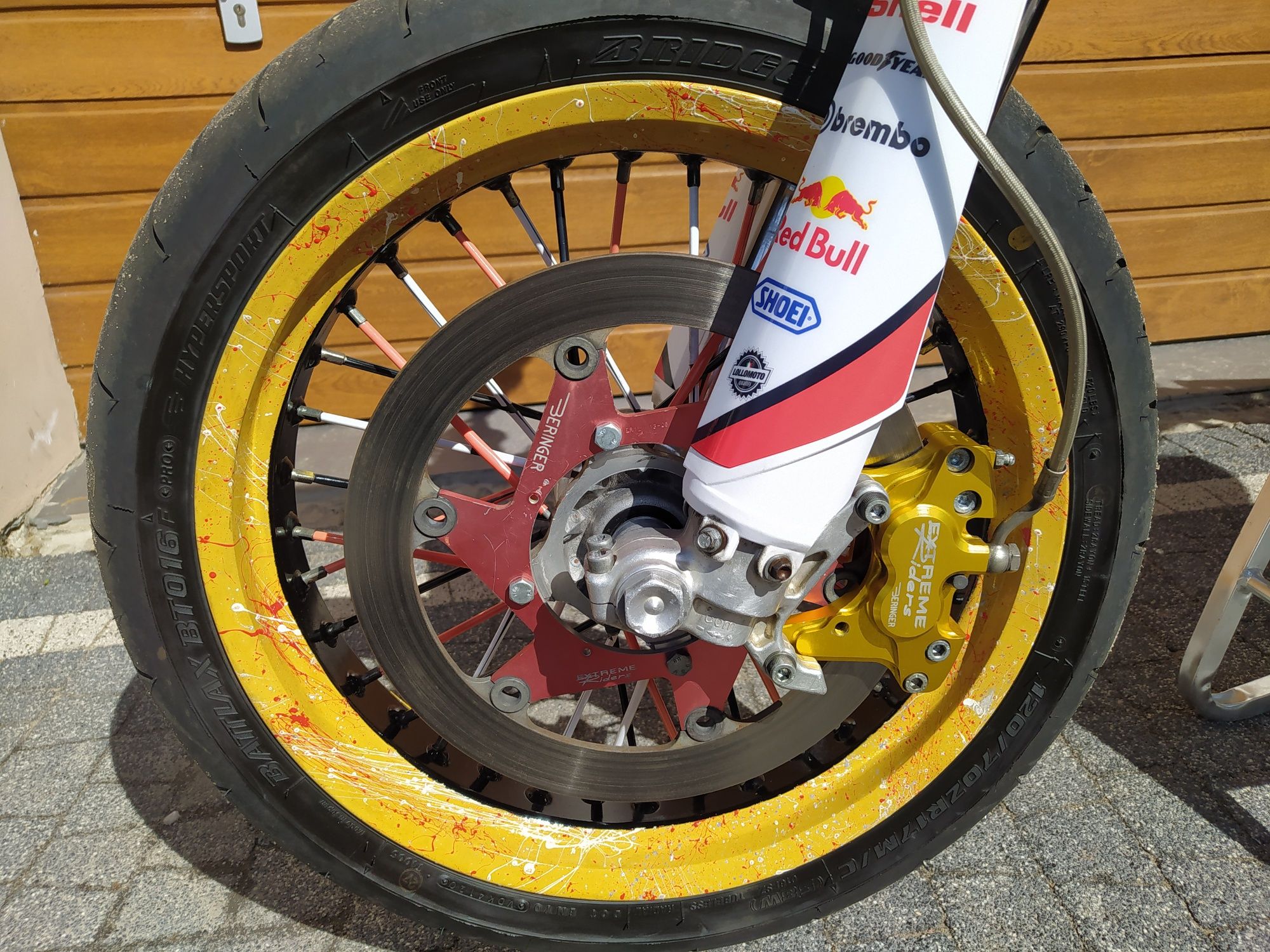 Beta 450 Supermoto jak KTM exc RFS RATY